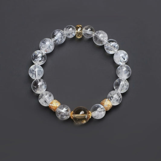 Manifester crystal bracelet